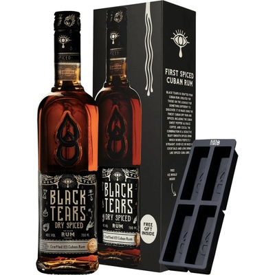 Black Tears Spiced 40% 0,7 l (čistá fľaša)