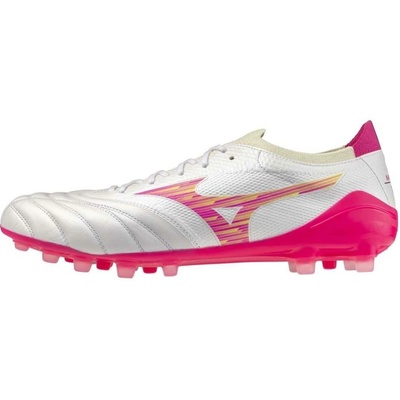 Mizuno MORELIA NEO IV Beta ELITE AG U White/Pink Tetra/Fuchsia Purpl
