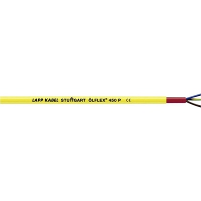 Lapp 12101/500 pripojovací kábel/vodič ÖLFLEX® 450 P 2 x 1 mm² + 2 x 1 mm² žltá 500 m