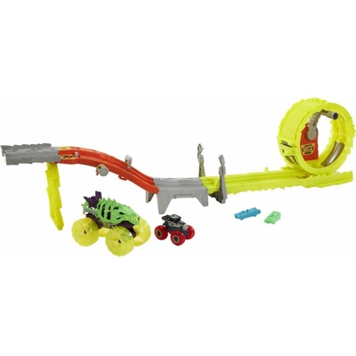 Hot Wheels Monster Trucks Power Smashers dráha Masivní destrukce