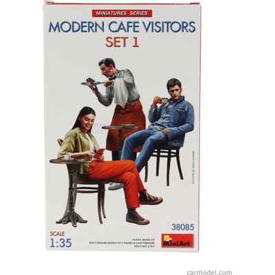Miniart Accessories Modern Cafe Paris Set1 / 1:35