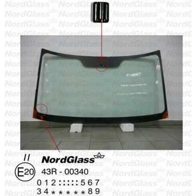 NordGlass Čelní sklo - zelené ASNG 5439AGS