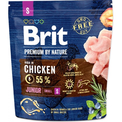 Brit Premium by Nature Junior S Chicken 1 kg