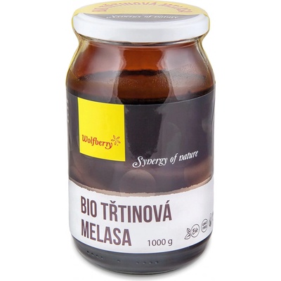 Wolfberry Třtinová melasa Bio 1000 g – Hledejceny.cz