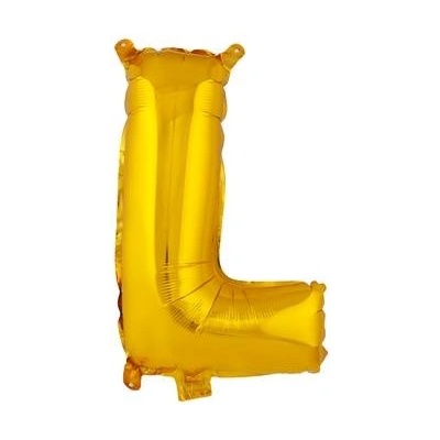 TORO Balónek fóliový písmenko L 30 cm