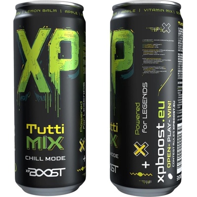 XP BOOST drink dětský bylinný nápoj Tutti mix 330 ml
