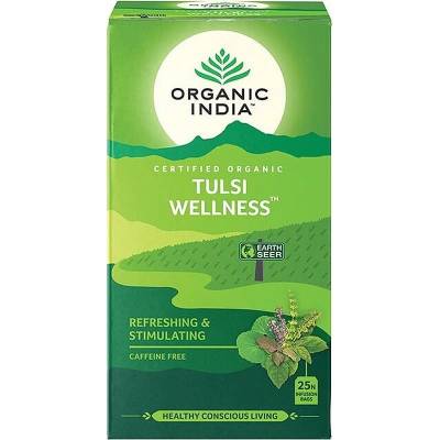 Organic India Tulsi Wellness čaj porcovaný 25 porcí