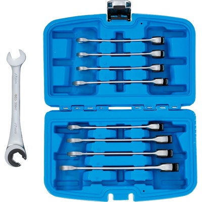 BGS Technic Sada račňových očkoplochých kľúčov otvorené 8 - 17 mm 9-dielna BGS 30849