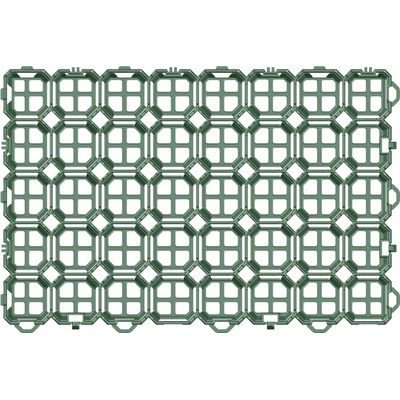 Stella Green 57 x 38 x 4 cm zelená 1 ks