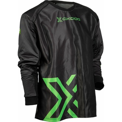 Oxdog X2 GOALIE SHIRT SR čierna / zelená