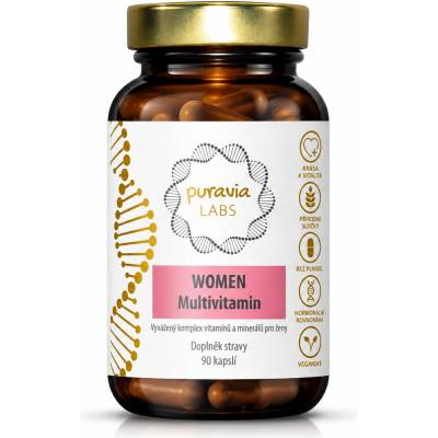 Puravia Labs Multivitamín pro ženy 90 kapslí