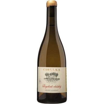 Cibulka Ryzlink Vlašský Organic & Barrique Pozdní sběr 13% 0,75 l (holá láhev)