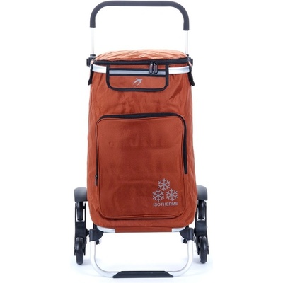 Airtex 109 Nákupní taška na kolečkách do schodů s termokapsou, oranžová – Hledejceny.cz