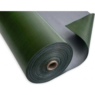 Kataro Plachtovina v rolích zelená / šedá PE 200 g/m² ZES2002001, 2,0 m x 1 m / 2 m²