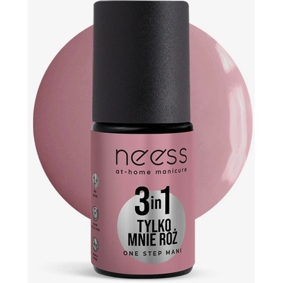 NEESS Hybridní lak One Step 3v1 Tylko Mnie Róż 4 ml