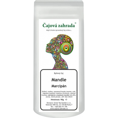 Čajová zahrada Rooibos Mandle & Marcipán rooibos čaj 1 kg