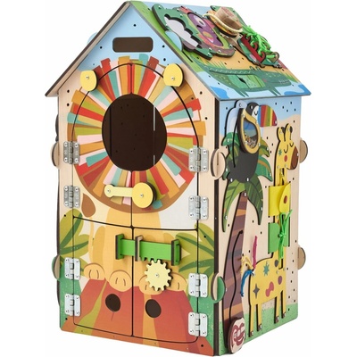 Busykids Montessori interaktivní domeček Jungle