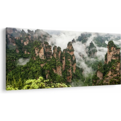 Obraz - National Park Zhangjiajie, Čína, jednodielne 250x125 cm