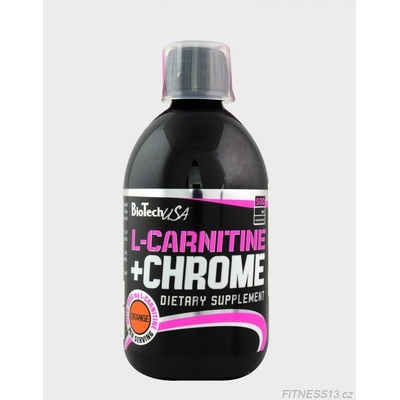 BioTech USA L-Carnitine 35 000 + Chrome 500 ml