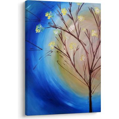 Obraz - Strom zakrývající slunce, jednodílný 50x70 cm
