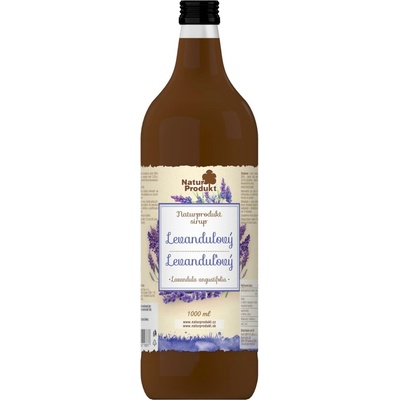 Naturprodukt sirup Levandulový 1 l