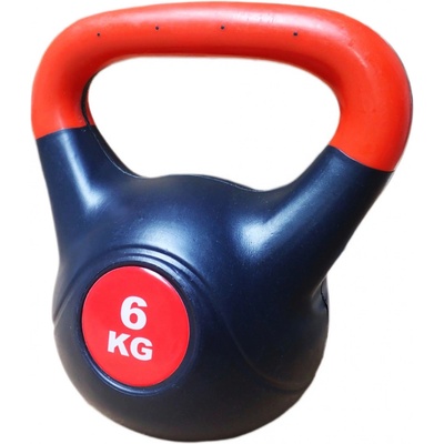 Kubisport Činka kettlebell s cementovou náplní 6 kg