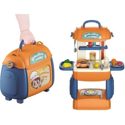 Wiky kuchynka set stolík v aktovke 23,5x14,5x20,5cm WKW013618