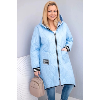 Kesi Plus Size modrá