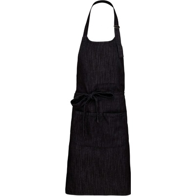 Kariban Zástera Polycotton čierna denim