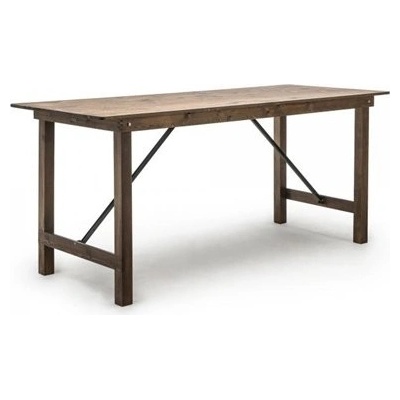 FERMETTE HIGH 255 x 100 x 110 cm hnědý