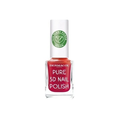 Dermacol Pure 3D prírodný lak na nechty č. 4 11 ml