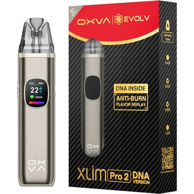 Oxva Xlim Pro 2 DNA Pod Kit 1300 mAh Silk Brown 1 ks