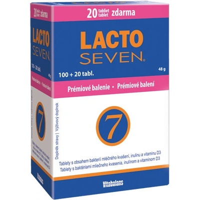 Vitabalans OY Lactoseven 100 + 20 tabliet