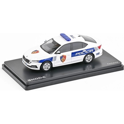 Abrex model Škoda Octavia IV 2020 Policie Albánie 1:43