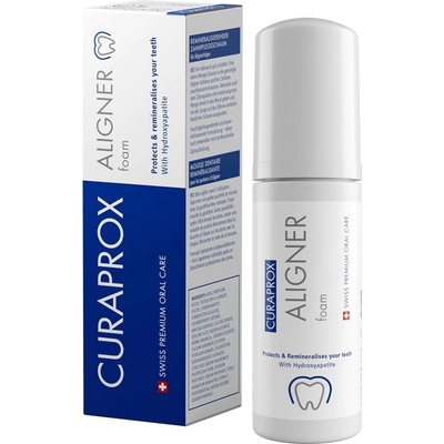 Curaprox Aligner foam remineralizační pěna do alignerů 40 ml