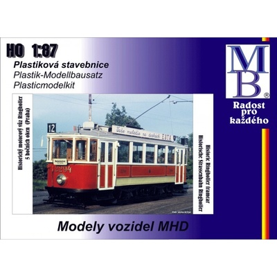 MB modely Stavebnice historické tramvaje Ringhoffer Epocha III 1:87