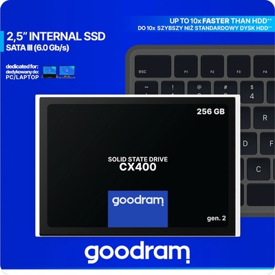Goodram CX400 256GB, SSDPR-CX400-256-G2