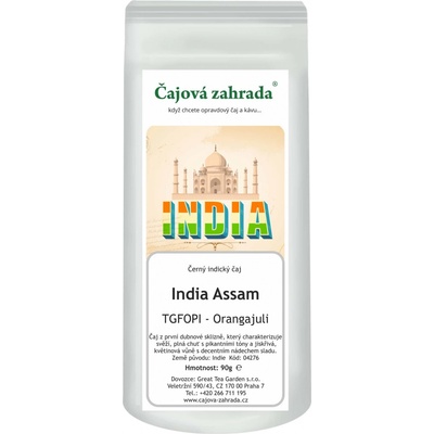 Čajová zahrada India Assam TGFOPI Orangajuli černý čaj 1 kg