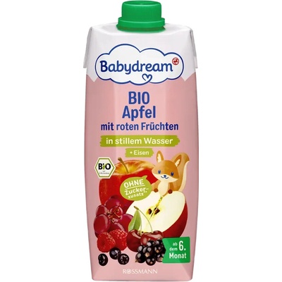 Babydream BIO ovocná šťáva z červených plodů s vitaminem C 500 ml – Hledejceny.cz