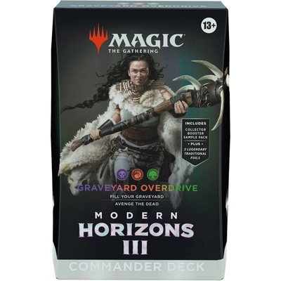 Wizards of the Coast Magic The Gathering Modern Horizons 3 Commander Decks Graveyard Overdrive
