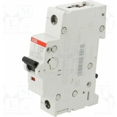 ABB 2CDS271061R0377 Jistič; 230VAC; 220VDC; Ijmen: 6A; Póly: 1; na přípojnici DIN; 10kA