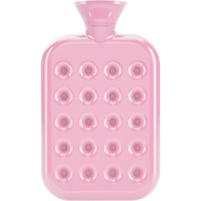 Fashy L753555 růžový termofor s pevným strukturovaným povrchem 1, 2 l