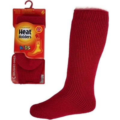 Heat Holders Thermo podkolenky dětské červené
