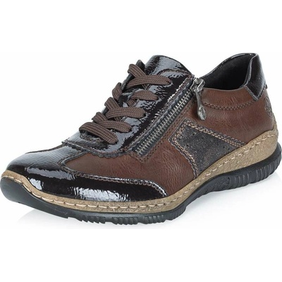 Reiker Dámské polobotky N3200-24 hnědá W6
