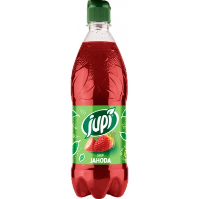 Jupí Ovocný sirup jahoda 0,7 l - PET