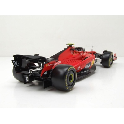Bburago Formula F1 Ferrari Scuderia SF-23 2023 nr.55 Carlos Sainzwith driver 1:18