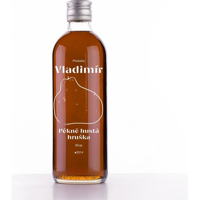 Sirupy Vladimír Pěkně hustá hruška hruškový sirup 0,5 l