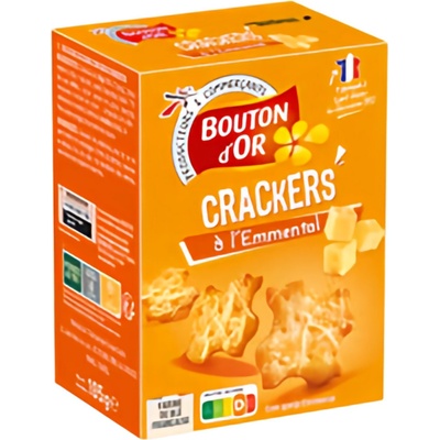 Bouton d´Or Sýrové krekry s ementálem 105 g