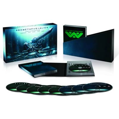 Prometheus to Alien The Evolution Box Set BD