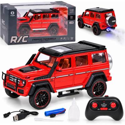 JOKOMISIADA Dálkově ovládané auto Brabus G800 RTR s kovovou karoserií, LED světly a kouřovým efektem